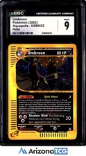 Pokemon 2003 Umbreon H29/H32 Holo Aquapolis CGC 9 on eBay