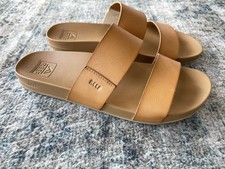 REEF Cushion Bounce Vista Sandal Size 8 Natural Tan