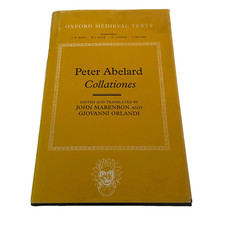 Peter Abelard Collationes Hardcover 2001 Oxfo...
