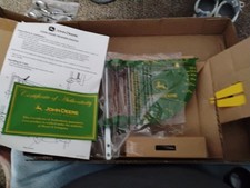 John Deere Weather Station NIB Rain Wind Temperature Gauge With Paperwork 