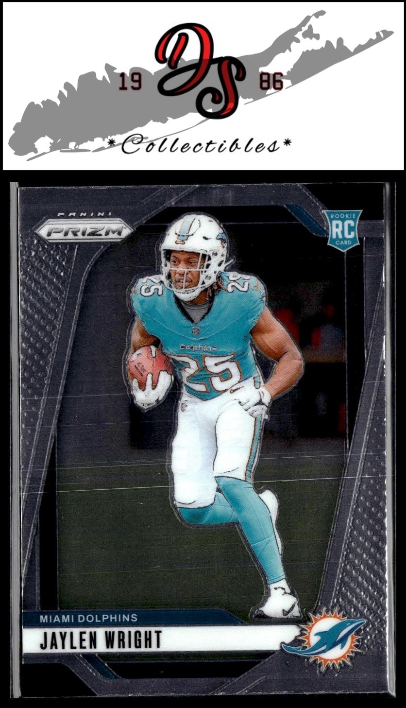 2024 Panini Prizm #348 Jaylen Wright Miami Dolphins RC