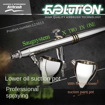 Aerografo 123013 EVOLUTION X Two in One 0.4mm+0.6mm 5ml