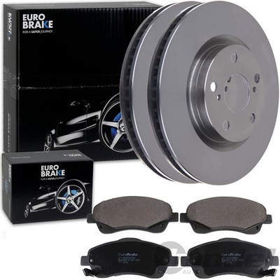 EuroBrake BREMSSCHEIBEN 295mm + BELÄGE VORNE passend für MAZDA 3 BM/BN + CX-3 DK