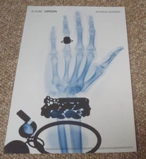 Lorde - Virgin Advance Listening Poster. 17 X 11 inches. Never Hung