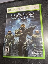 Halo Wars Microsoft Xbox 360, 2009 HALO W MANUAL AND CASE