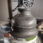KAISER W GERMANY E 483  WW1 REGIMENTAL MILITARY LION BEER LIDDED STEIN