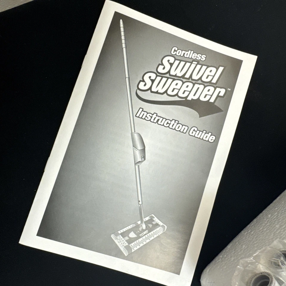 NUEVA BARREDORA GIRATORIA INALÁMBRICA ONTEL NEGRA 45 MIN CARGAS PARA ALFOMBRA BAJA PISO DURO Foto 4 de 4