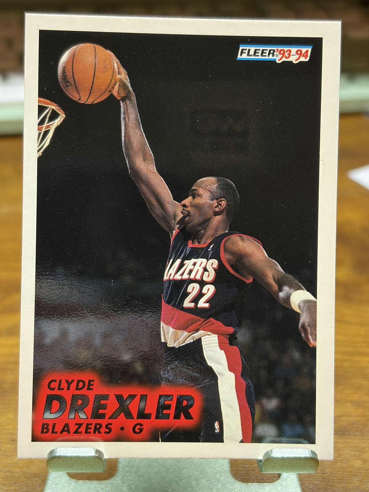 Fleer 1993-94 Fleer #173 Clyde Drexler Portland Trail Blazers
