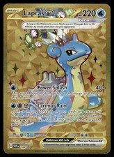 Pokemon Cards Lapras ex 164 Scarlet & Violet Promo NM