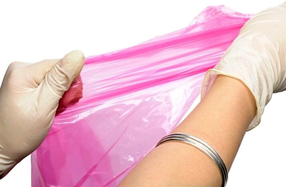 50pcs Disposable Long Plastic Gloves, Veterinary Insemination Full... 