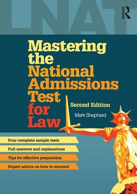 Mastering the National Admissions Test for Law Mark Shepherd Taschenbuch 2013