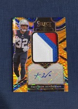 2025 Select FOTL TreVeyon Henderson Jumbo Rookie Signature Swatch /45 