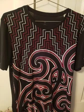 Adias New Zealand Maori All Blacks Rugby Training Top Size Large (L)