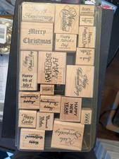 1993 Stampin Up More Great Greetings 20 Piece Set