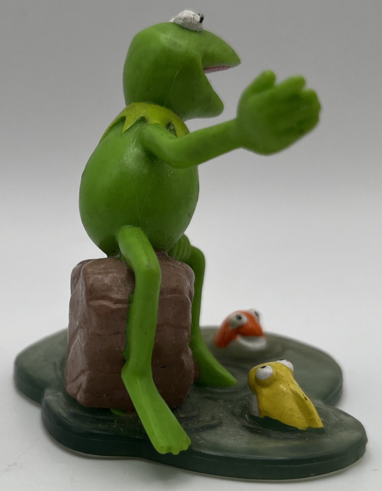 Kermit the Frog Applause Pond Rock Fish Figurine Muppets Collectible ...