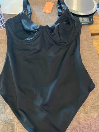 Body donna FeelinGirl Shapewear controllo pancia body tute scollo a V profondo Th - Foto 2 di 3