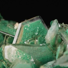 Malachite incl Baryte, Shangulowé Mine, Kambove, Haut-Katanga, DR Congo
