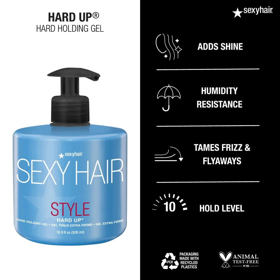 Style Sexy Hair Hard Up Holding Gel 16.9 oz - Image 4 of 4