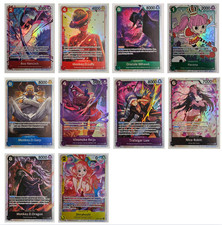 One Piece English Legacy of the Master OP12 - Choos Your Own Super Rare SR 