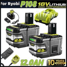 8.0AH For RYOBI P108 18V One Plus High Capacity Lithium-ion Battery /NEW Charger