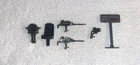 1983 Vintage GI Joe Cobra Headquarters Base Camera Machine Gun Seat Parts Lot