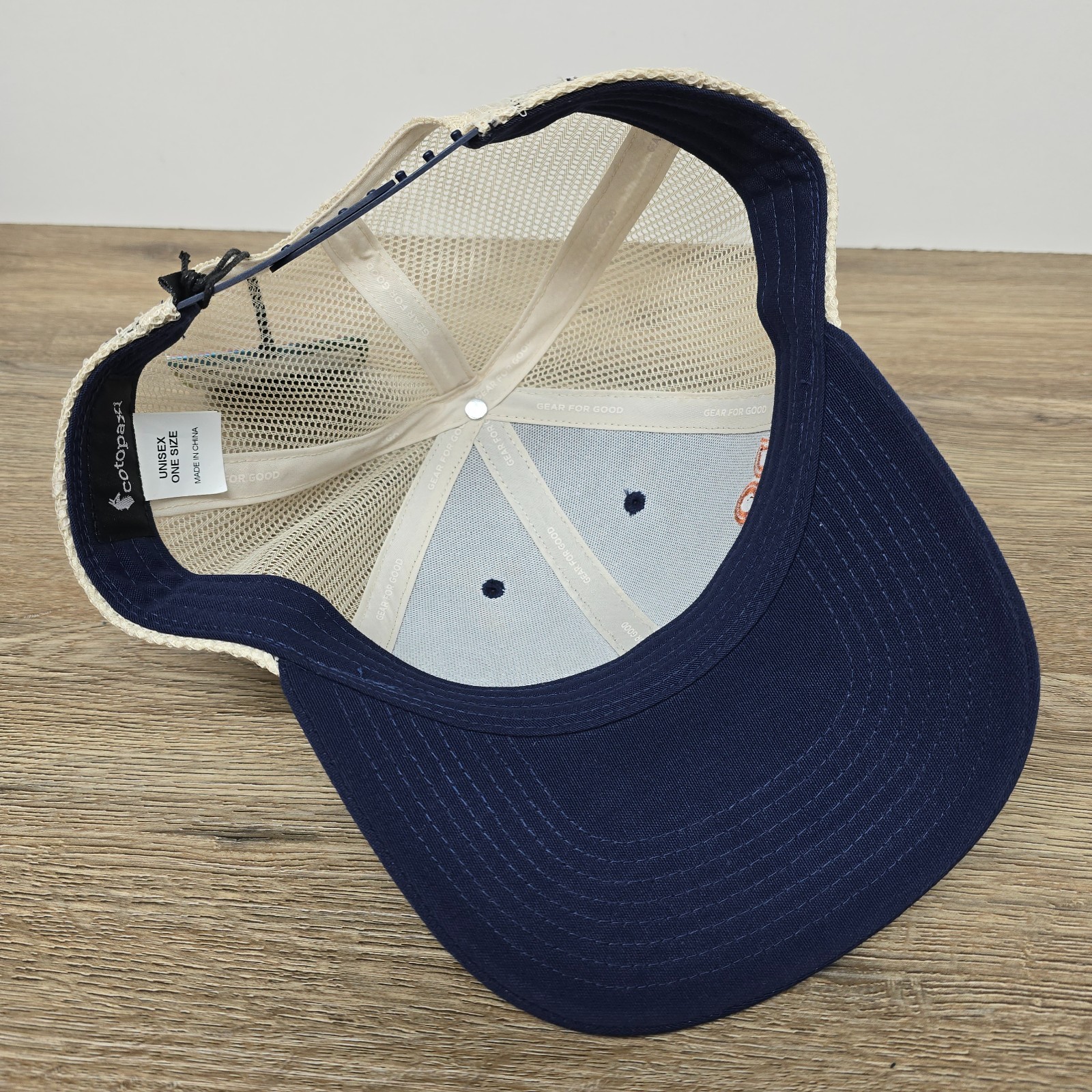 Cotopaxi Hat "Do Good" NWT Blue Structured Cap Me… - image 12