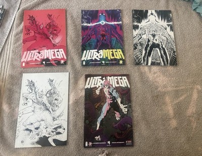 Image Comics Ultramega #4 Variant Cover Lot   Harren/Stewart (2021, Modern Age)