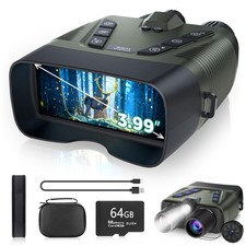 Night Vision Goggles, 58MP Full-Color 4K Night Vision Binoculars with 10000mAh