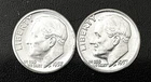 1957 P&D 10c SILVER ROOSEVELT  DIME YEAR SET. GEM  BU  (R053)