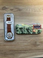 Vintage Collectible Moving Lionel Train Quartz Wrist Watch NEEDS BATTERY