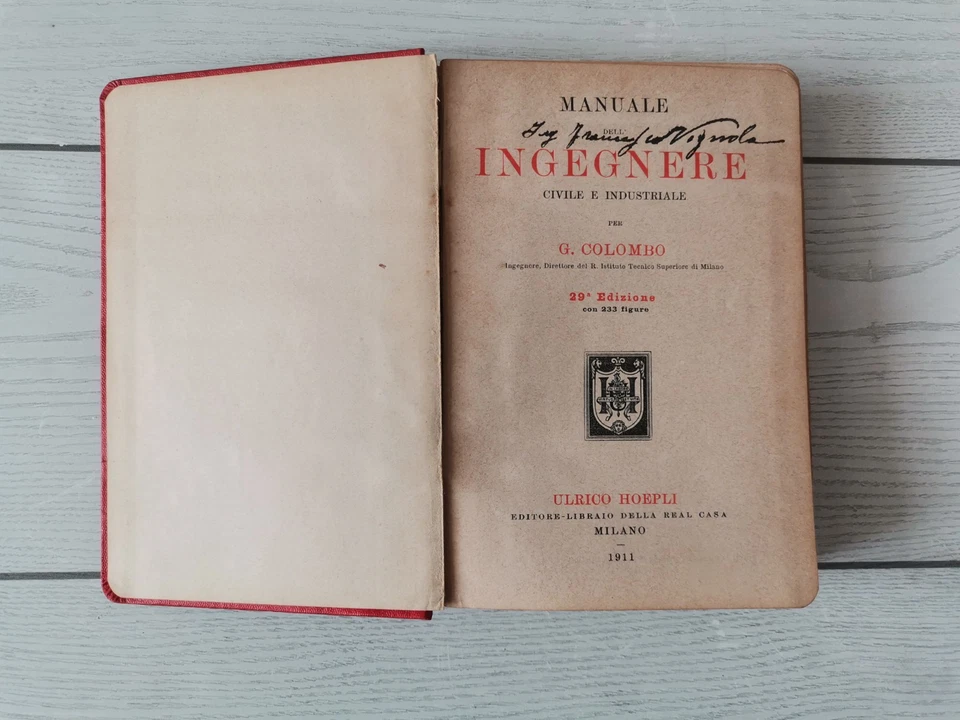 G. Colombo "Manuale dell'ingegnere" - Immagine 4 di 4