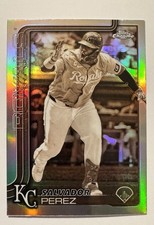 2025 Topps Chrome - Salvador Perez #114 Sepia Refractor