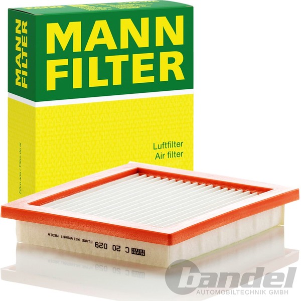 Mann Luftfilter C20029 Passend FüR Nissan Note E12 1.5 DCI-image