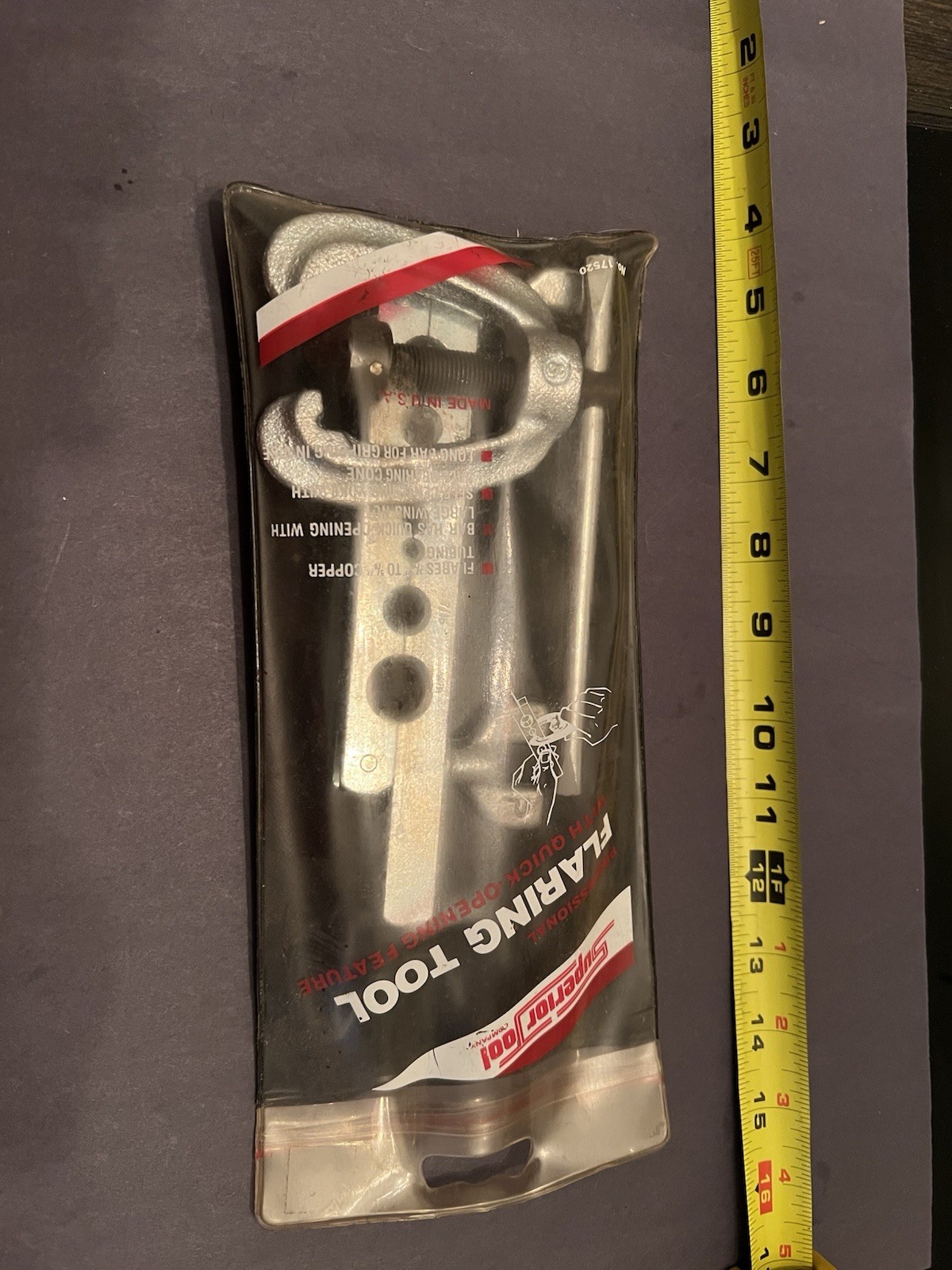Superior Tool Co. Professional Flaring Tool - Made In USA Original Packaging