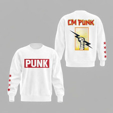 CM Punk World Championship 2025 3D Fleece Sweatshirt
