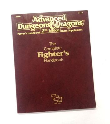 AD&D 2nd Ed. The Complete Fighter's Handbook (PHBR1 2110 - 1989)