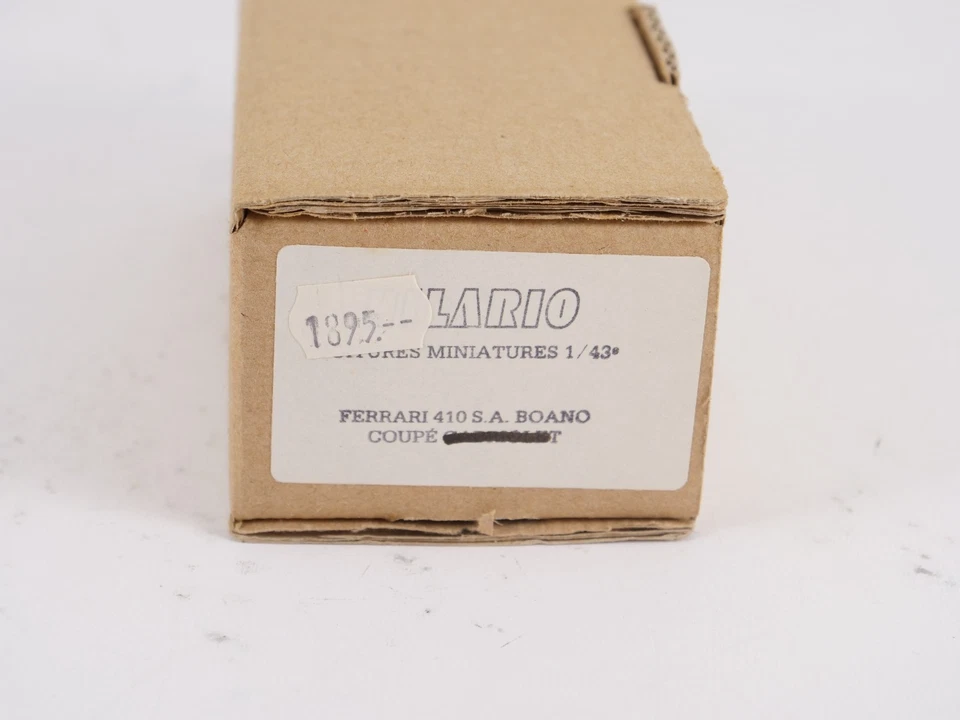 Ilario 1/43 Ferrari 410 la Sua Boano 1956 Magnifica Resina IN Scatola N.006 - Immagine 3 di 4