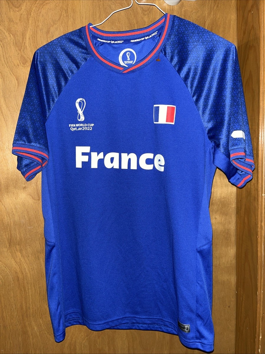 France FIFA World Cup 2022 Jersey Mens M Jersey (B66)