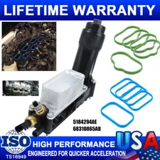 Engine Oil Cooler Assembly for 2014 2015 2016 2017 Dodge Journey 68105583AF 3.6