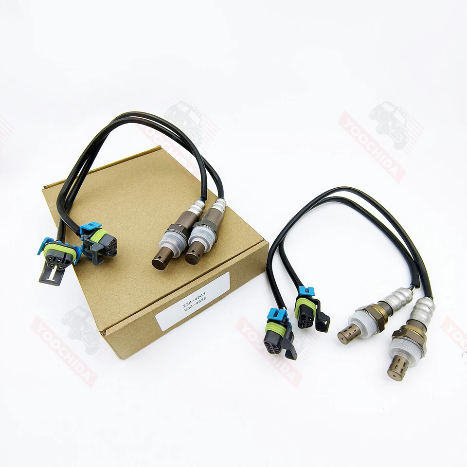 4PC For 2008-2016 Chevrolet Express & GMC Savana 1500 2500 3500 Oxygen O2 Sensor Foto 3 de 4