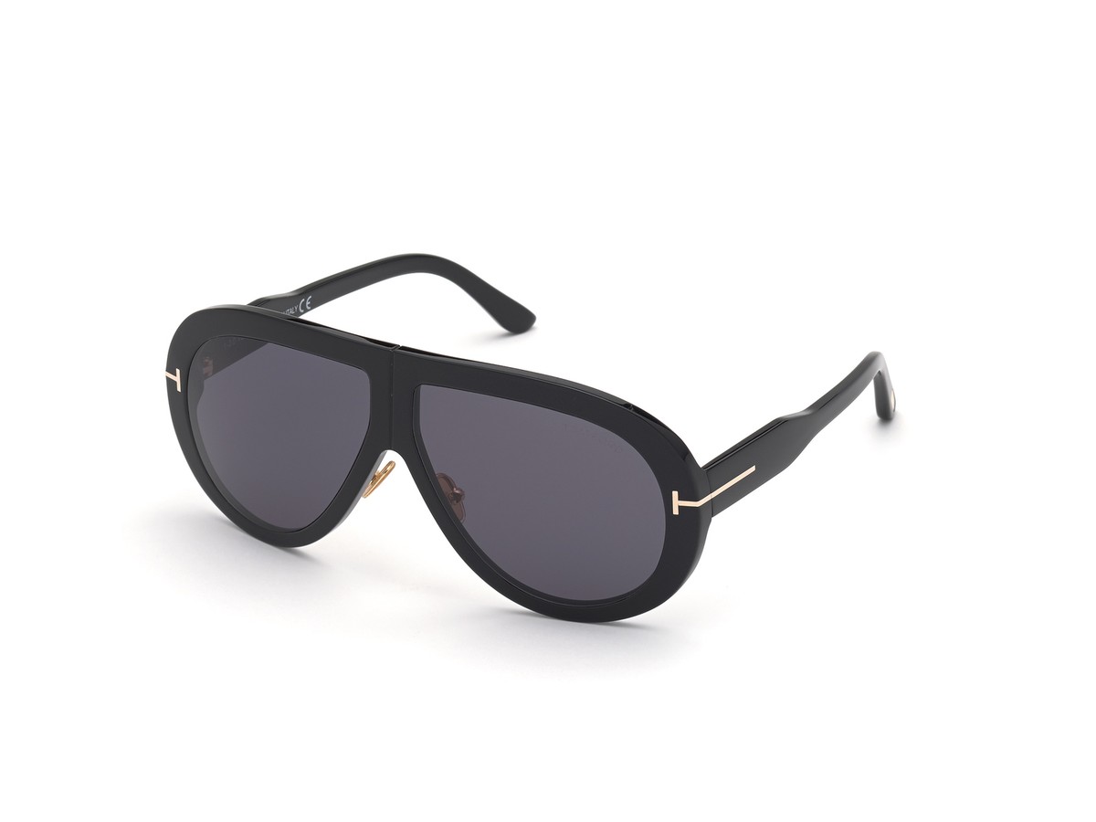 NEW Tom Ford STAN FT 0696 Black/Smoke/gold (01A) Sunglasses Tom Ford Jochem TF1183 01A Sunglasses - US main image 4