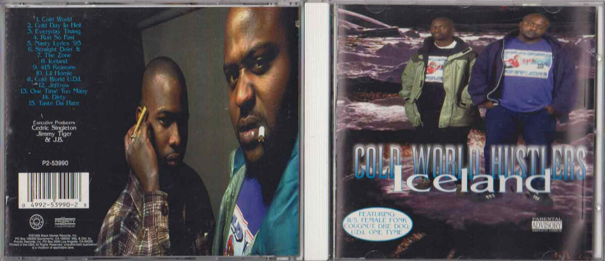 !@#$ Cold World Hustlers - Ice Land Cali Bay Rap G-Funk 11/5 Dre Dog !@#$