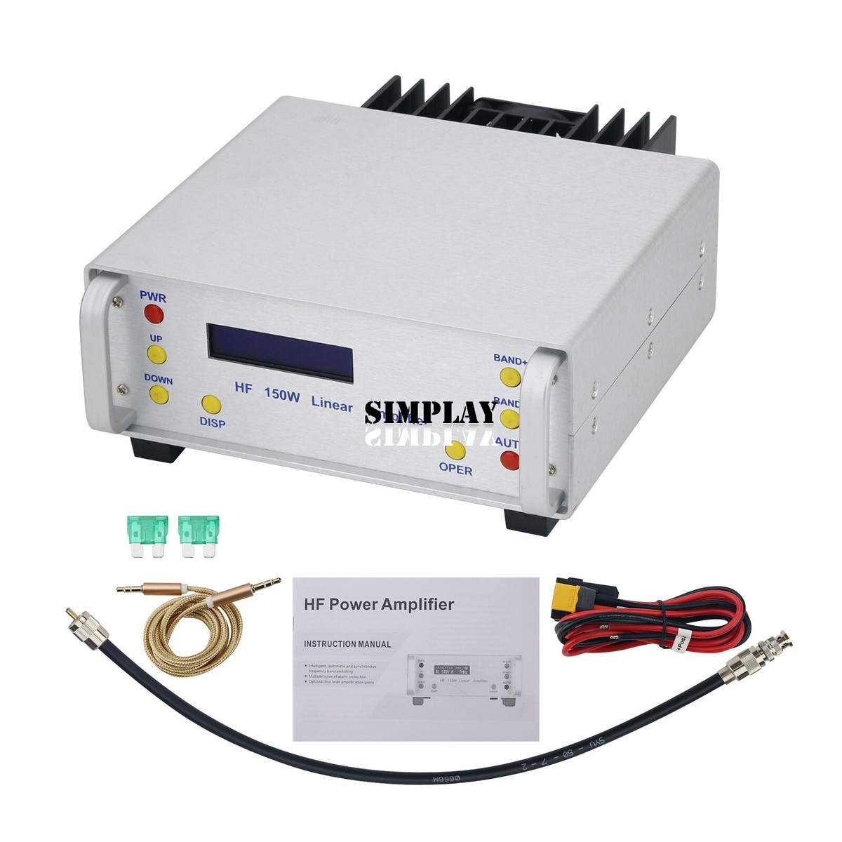 1.8-30MHz 150W HF Linear Amplifier Ham Radio Amplifier with High