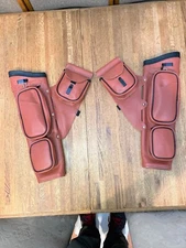 Target Side Leather quiver Brown Right Hand