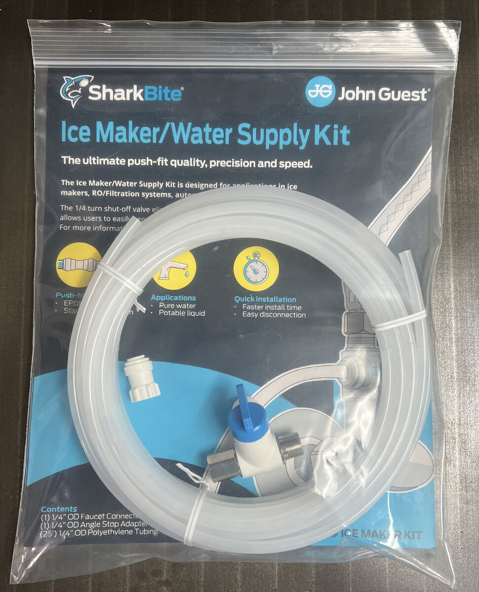 The Quick Connect Ice Maker Kit - Tubing/Valve/Connector