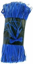 Raffia Natural Royal Blue 50 G