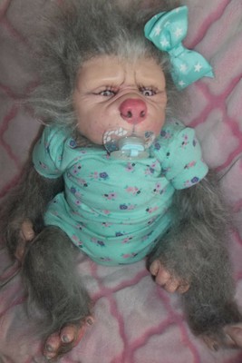 baby wolf doll