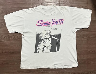 SONIC YOUTH グラフィックTシャツ □SONIC YOUTH ソニック・ユース グラフィックTシャツ（Tシャツ