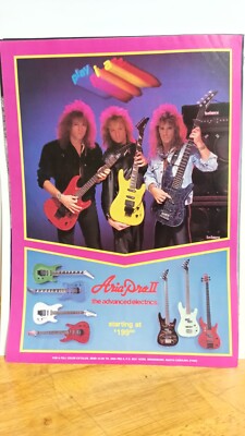 Aria Pro II Beat Master　1989 ARIA PRO II GUITARS VINTAGE 1989 PRINT AD. 11 X 8.5. p4 | eBay
