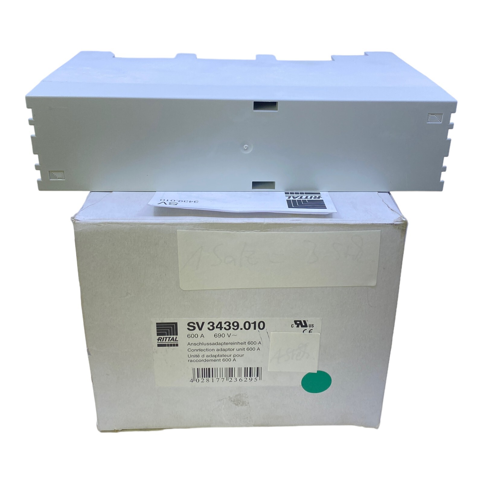 Rittal SV3439.010 Connection Adapter 690V 600A 3-Pole Pack of 3